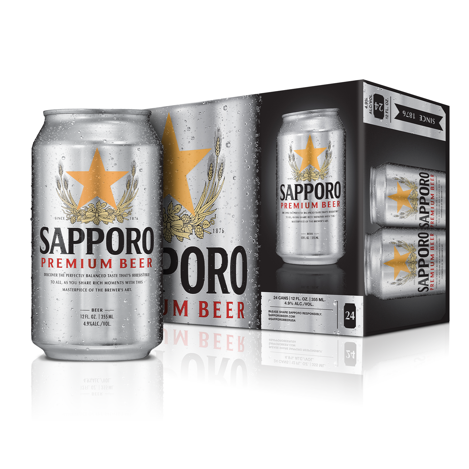 Sapporo Reserve Beer - All Malt Lager | Sapporo Beer