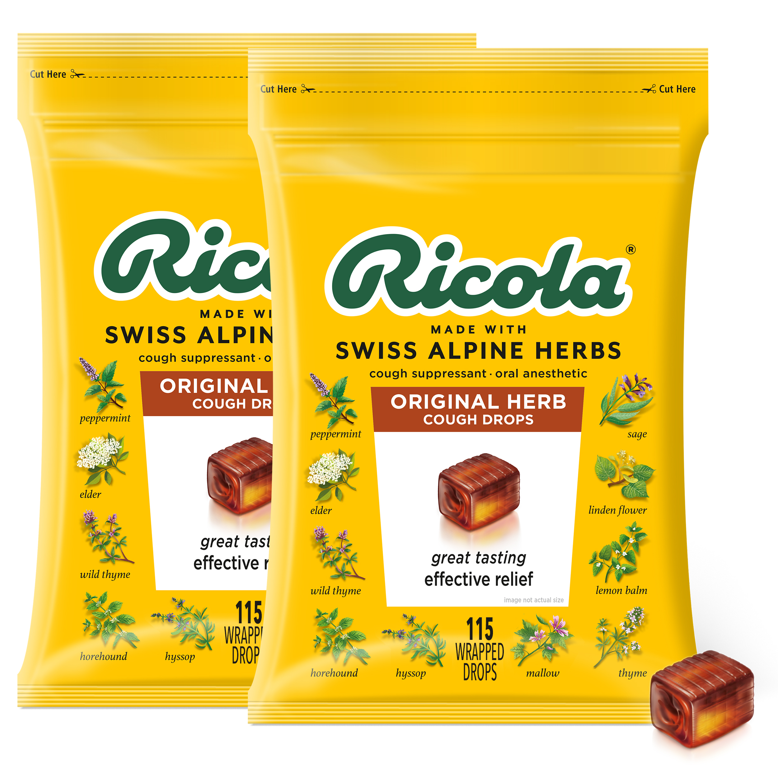 Ricola Cough Drops No Sugar at Amy Kent blog